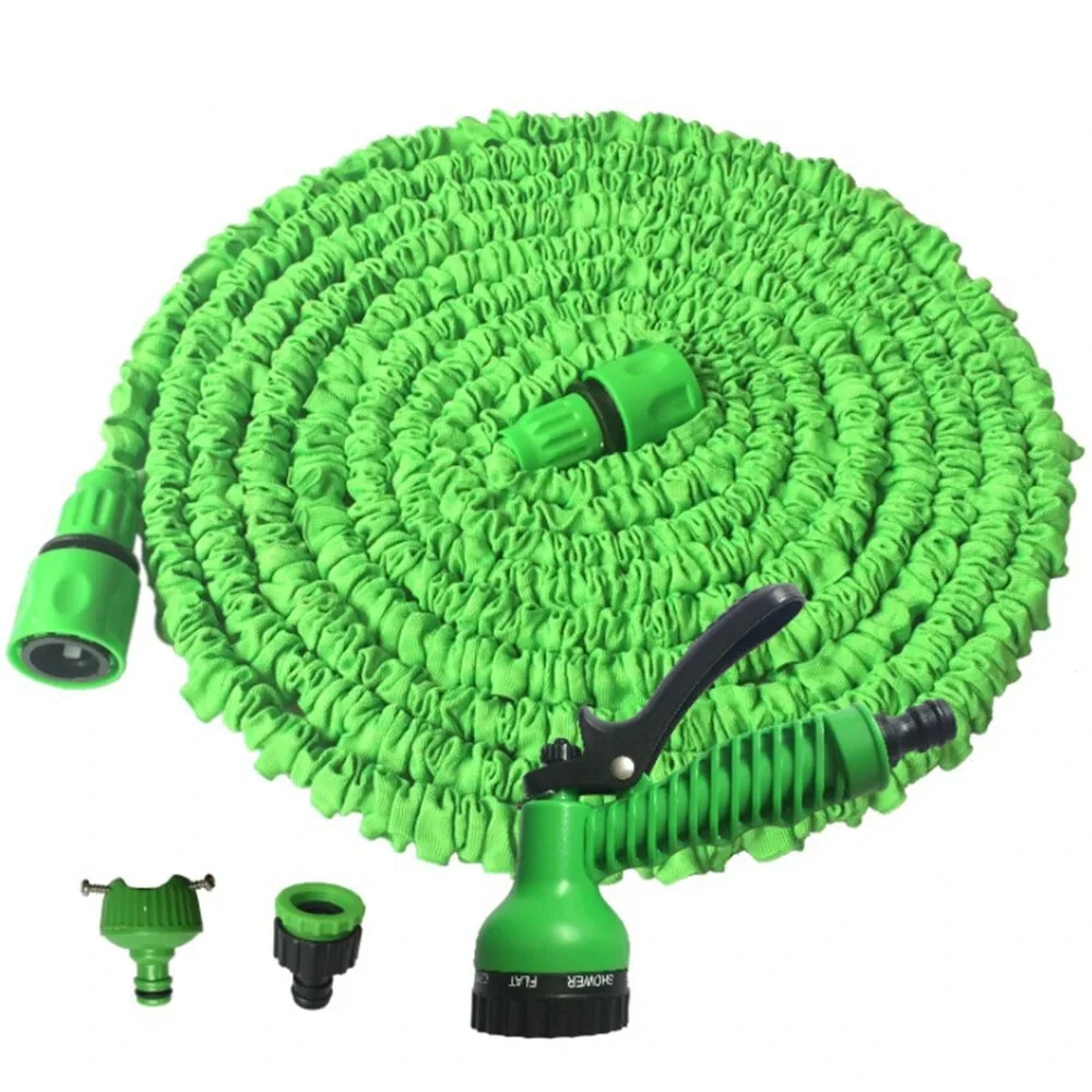 Flexible Expandable Garden Hose - 7 Function Nozzle | Lightweight Retractable 25FT-200FT - Image 2