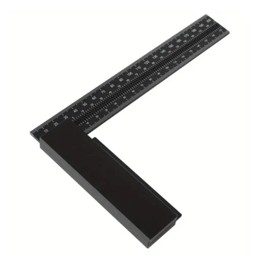 Woodworking Marking Gauge & T-Square Ruler - 200mm Aluminum Alloy Measuring Tool - Image 2