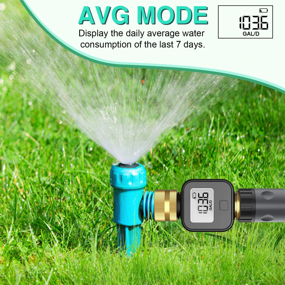 SGS05 TT Smart Irrigation Timer - Water Flow Meter with LCD Display | Multi Mode for Garden Lawn - Image 5