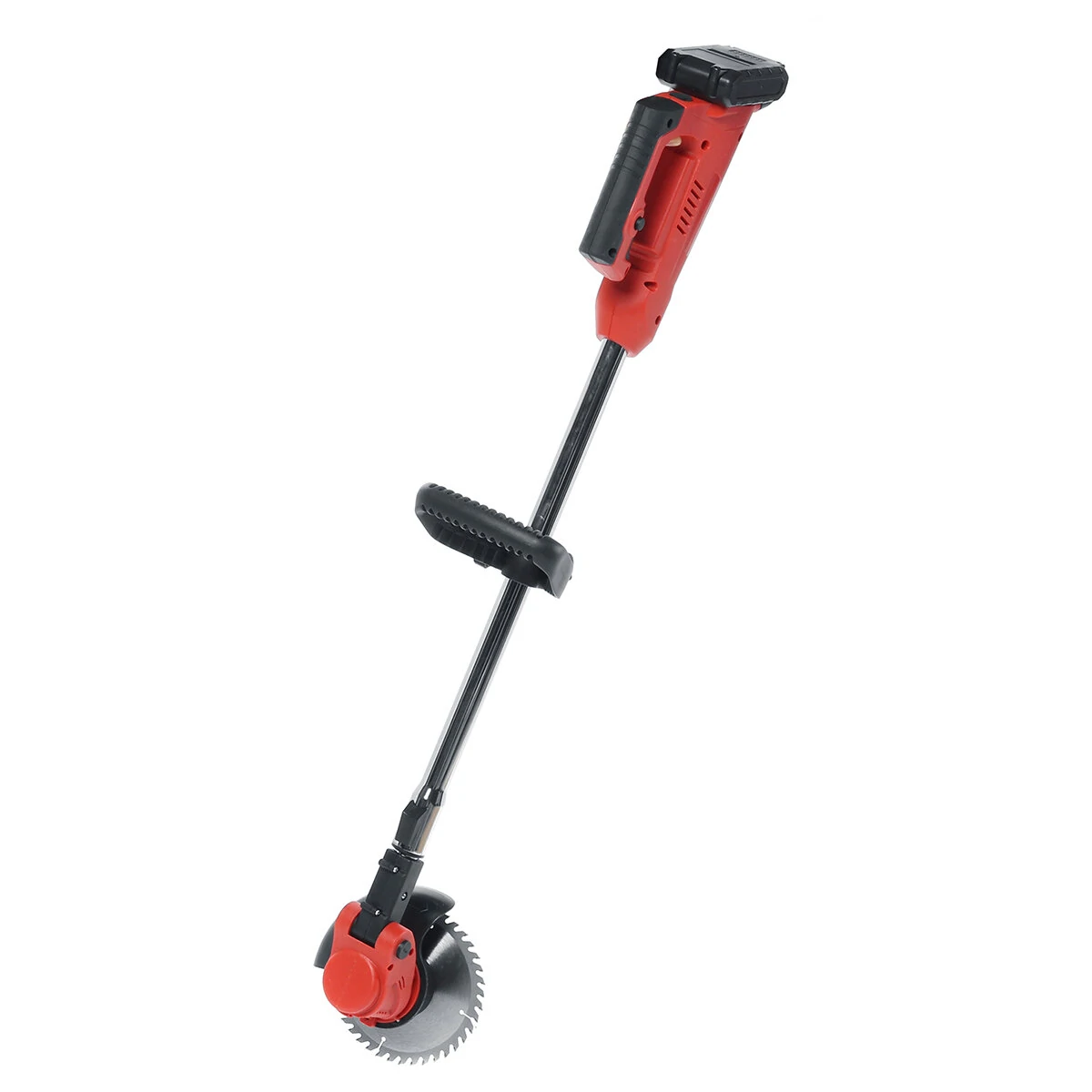 21V Red Electric Lawn Mower - Cordless with Lithium Battery - Garden Trimming Tool - Image 2