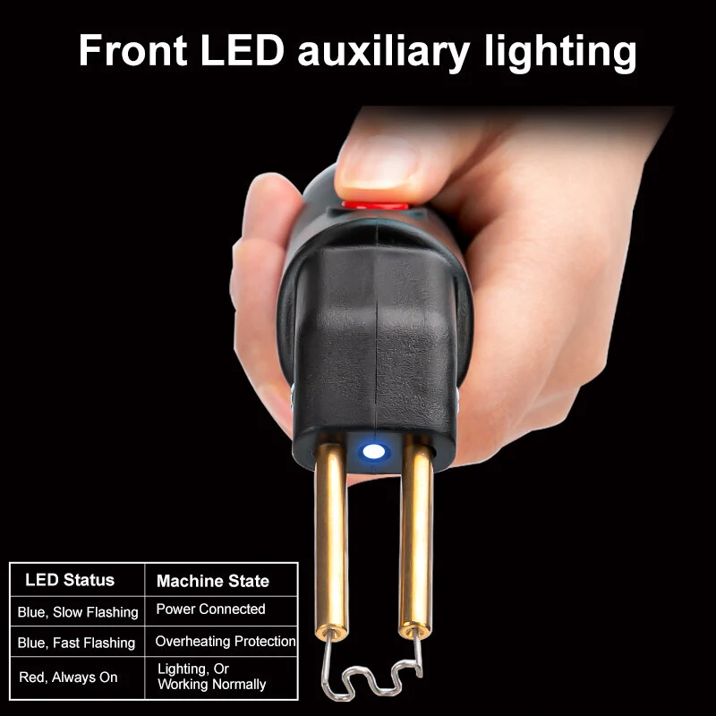 Upgraded 65W Plastic Welder - 110/220V Rapid Heating Tool for Car Bumper Repair - Image 5