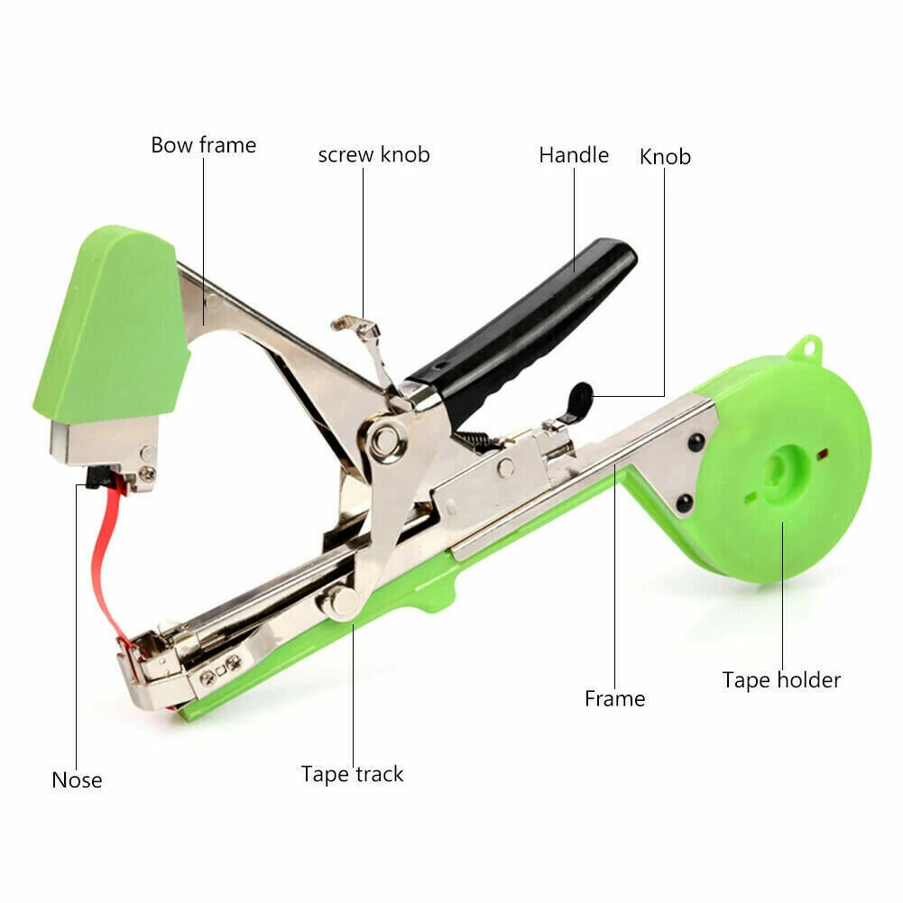 Garden Garter Plant Tape Tool | Handheld Branch Tying & Binding Machine for Vegetables - Image 3