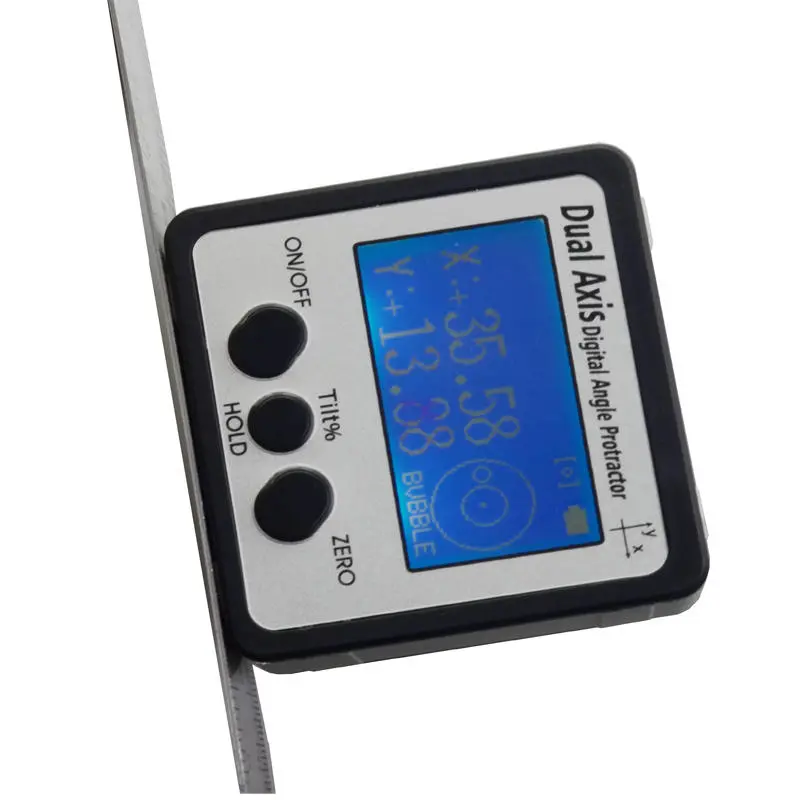 Digital Angle Gauge 360 Degree | IP54 Waterproof Inclinometer | Magnetic Base Protractor - Image 2