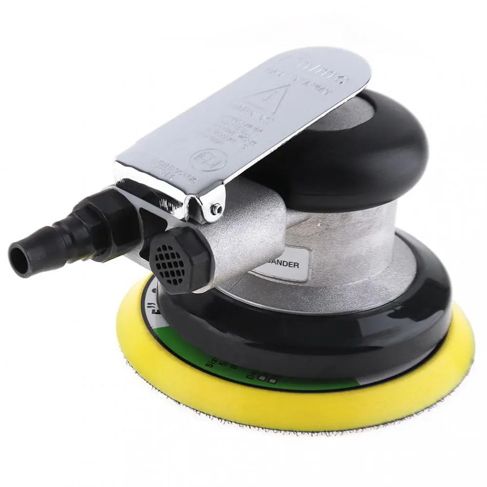 Ingersoll Rand 5-Inch Air Random Orbital Sander - Non-Vacuum, Matte Finish - Image 4