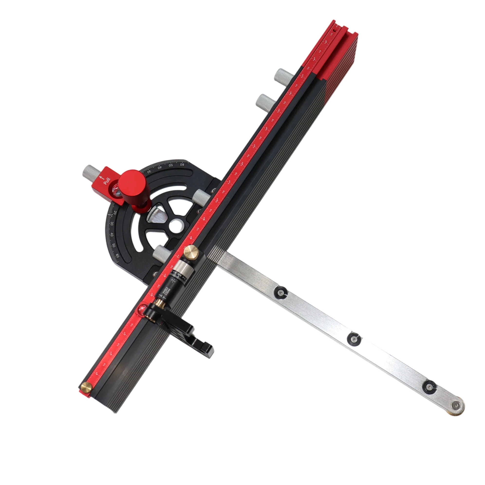 ENJOYWOOD Miter Gauge with Extendable Fence & Flip Stop | Adjustable for Accurate Cuts - Image 3