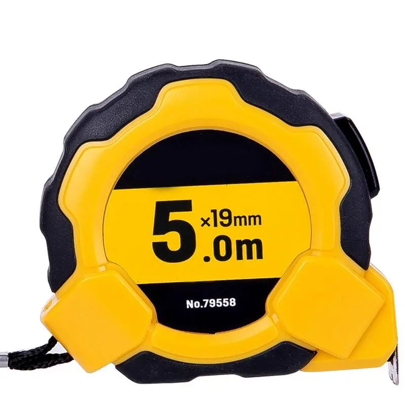 Mini Pocket Tape Measure Key Chain - 5M Retractable Self-Locking Ruler - Image 2