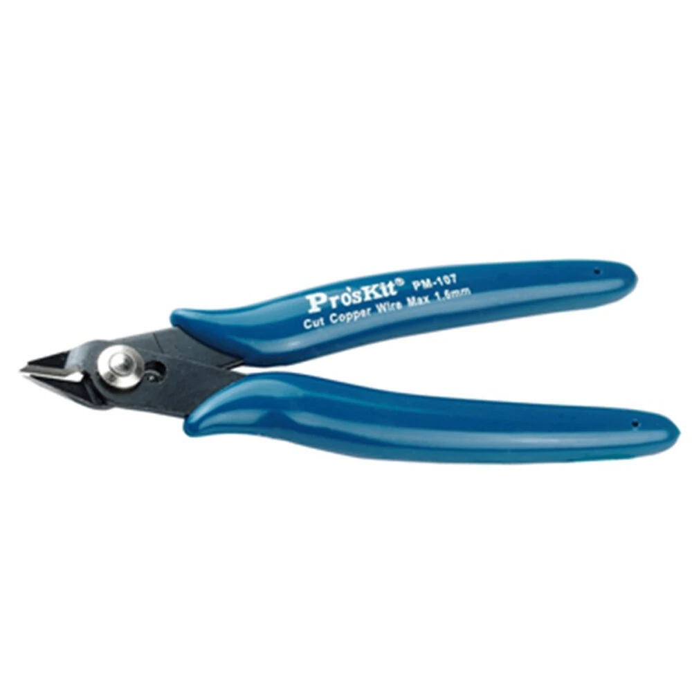 Pro'sKit PM-107F Diagonal Pliers - Precision Side Cutter & Wire Stripper - Image 4