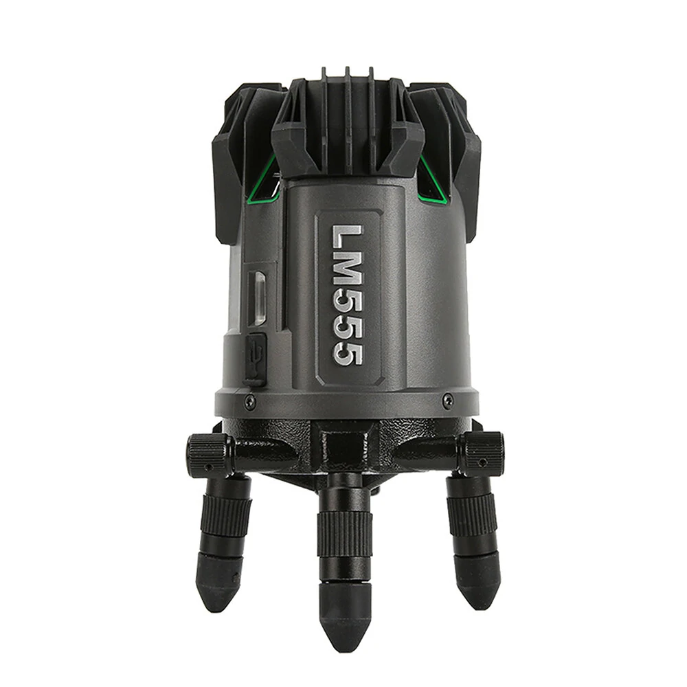UNI-T LM555LD Green Laser Level - IP54 Waterproof & Dustproof - 5 Sectors - Image 2