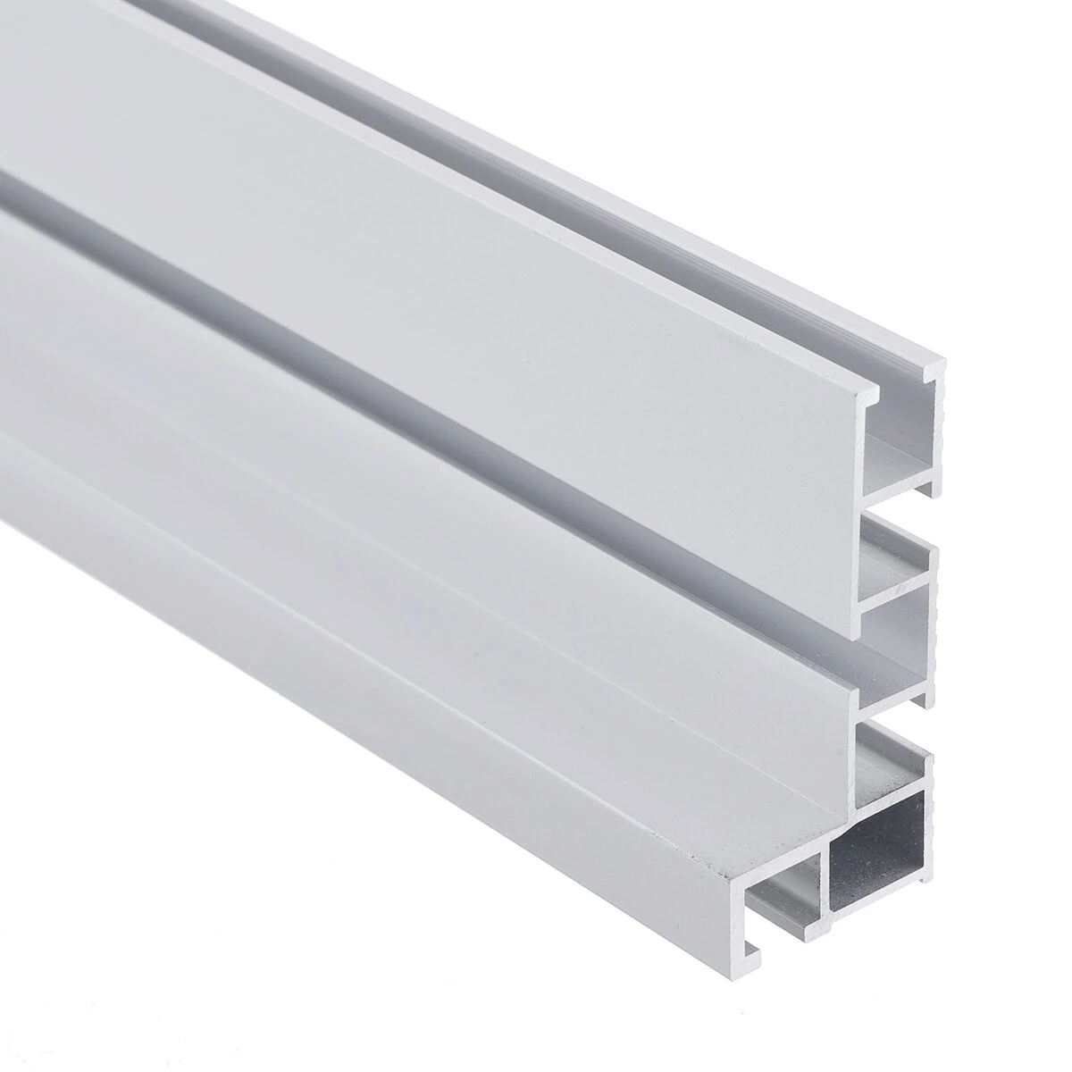 Woodworking T-Track Profile Fence | Sliding Bracket & Miter Gauge Connector for Router Table - Image 2