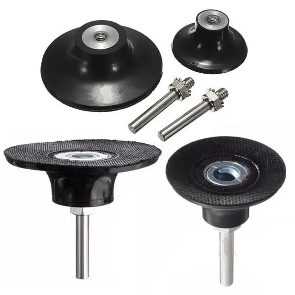 Roloc Sanding Disc Holder - 1/4 Inch Shank for 2 & 3 Inch Discs | Rotary Pad Tool - Image 3