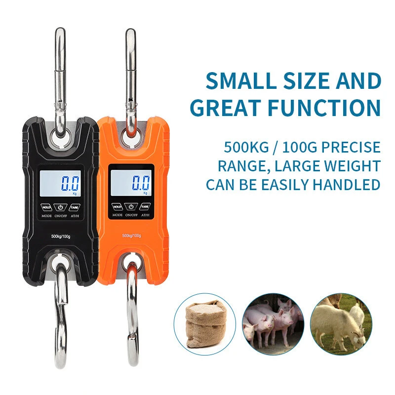 WH-C500 High Precision 500kg/100g Hunting Scale | Portable Digital Crane Scale - Image 5