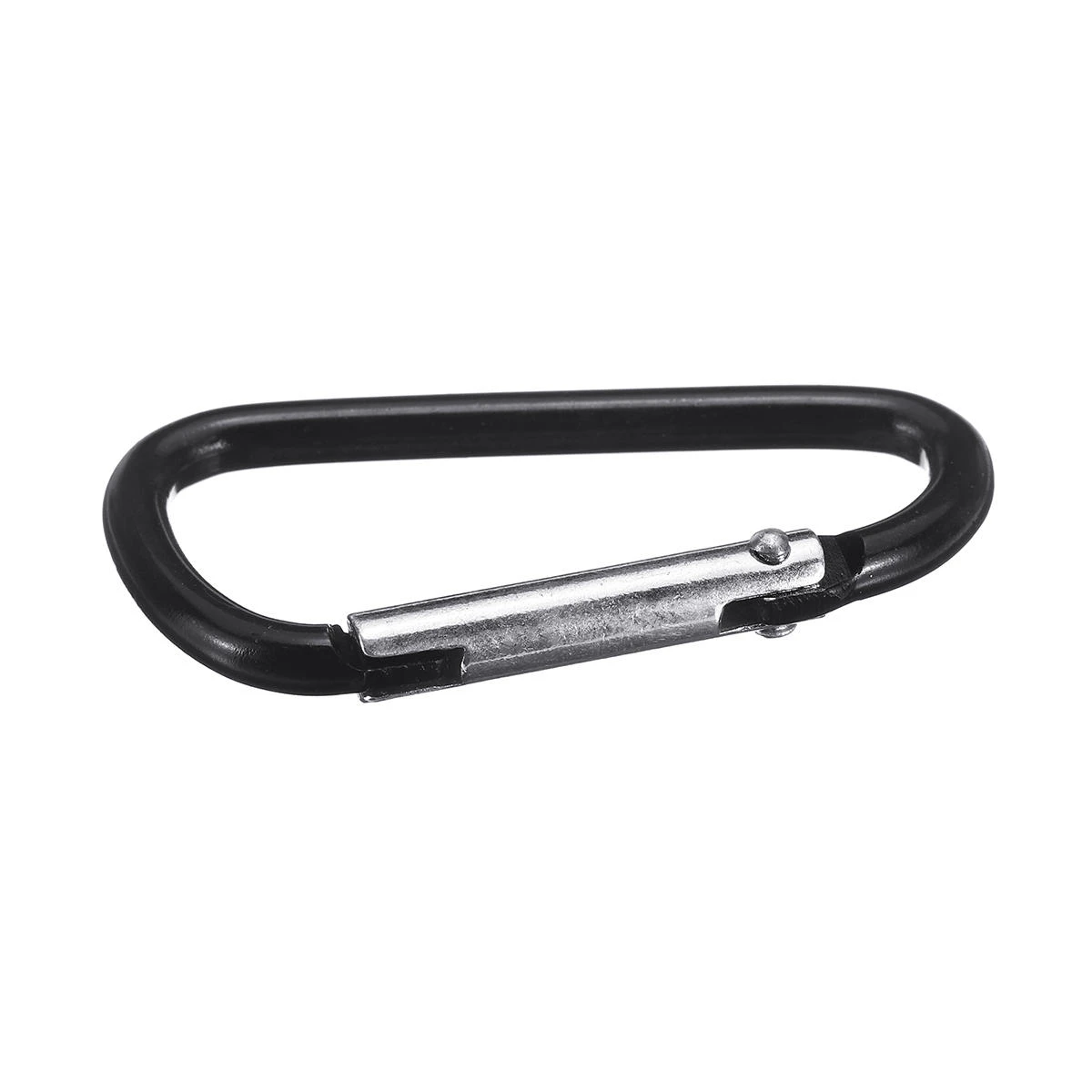 Screw Lock D-Shinged Carabiner Keyring Clip | Secure Hook for Tools & Keys - Image 2