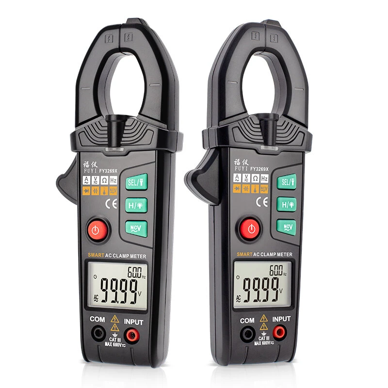 FUYI FY3269X Digital Clamp Meter | 10000 Counts, Capacitance & Temperature - Image 3