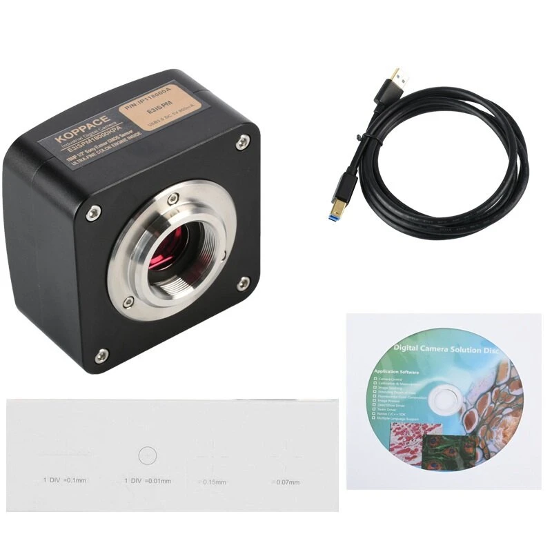 KOPPACE 18MP USB3.0 Industrial Microscope Camera | With Measurement Software - Image 5