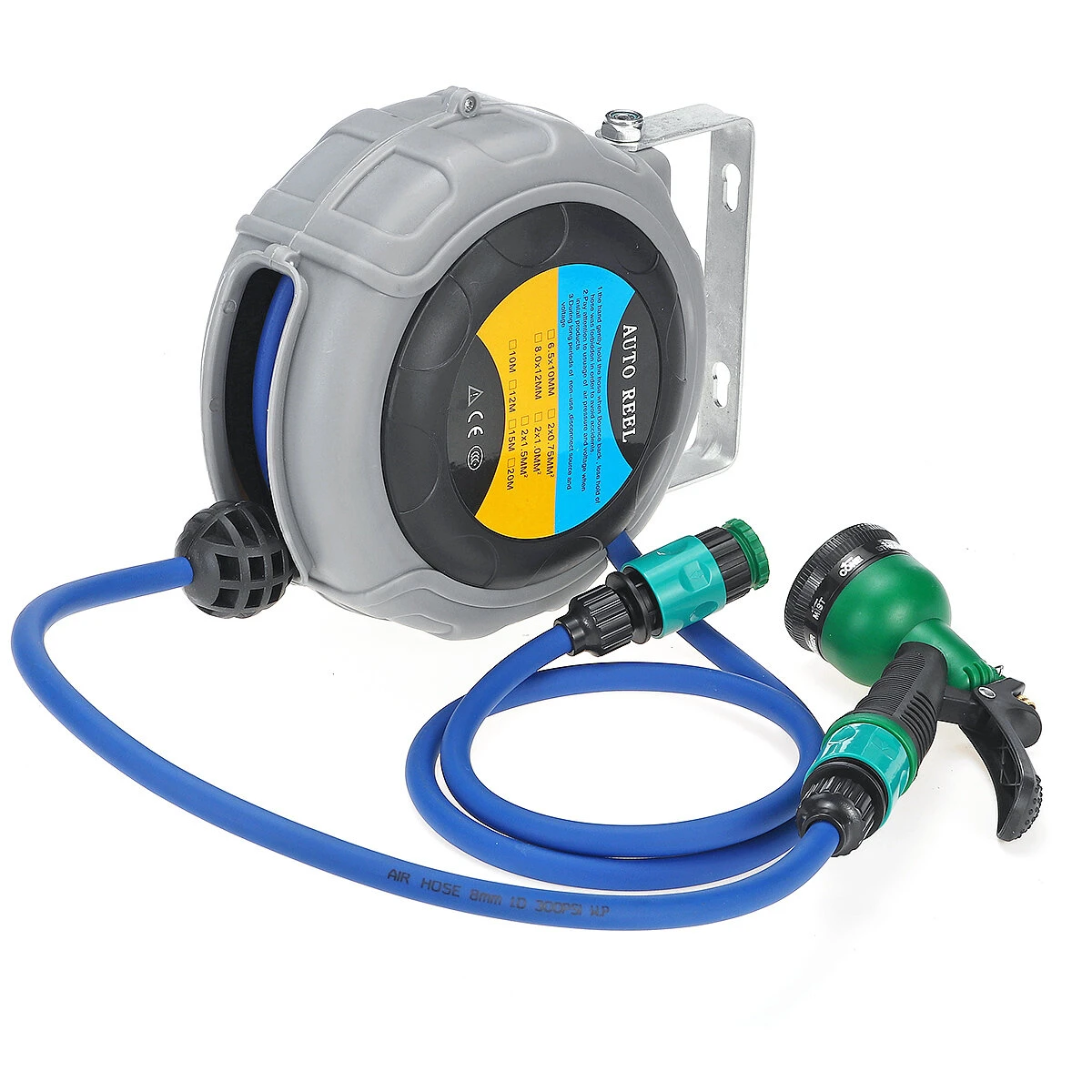 Flexible Garden Hose Reel - Automatic Retractable & Ceiling Mount - Image 3