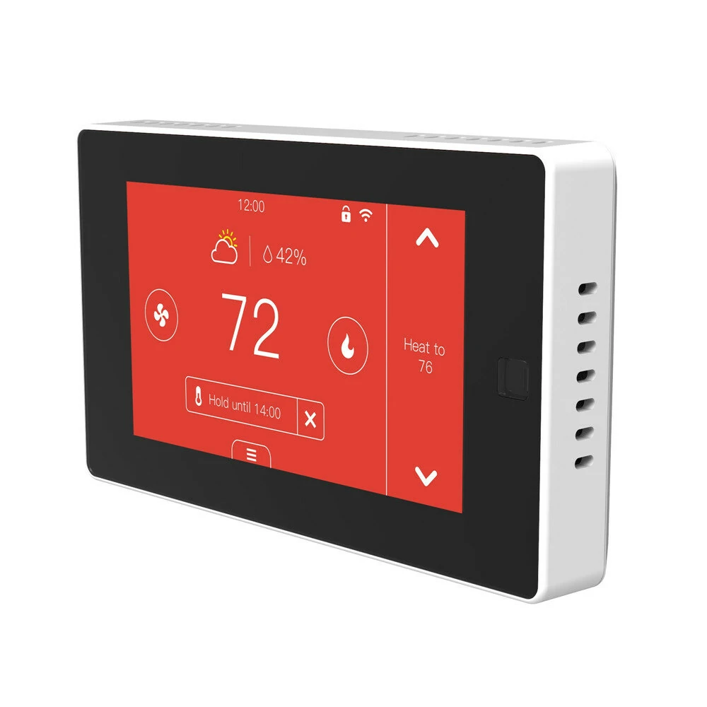 OWON PCT513-TY Touchscreen Thermostat - WiFi Voice Control & Humidity Sensor - Image 2
