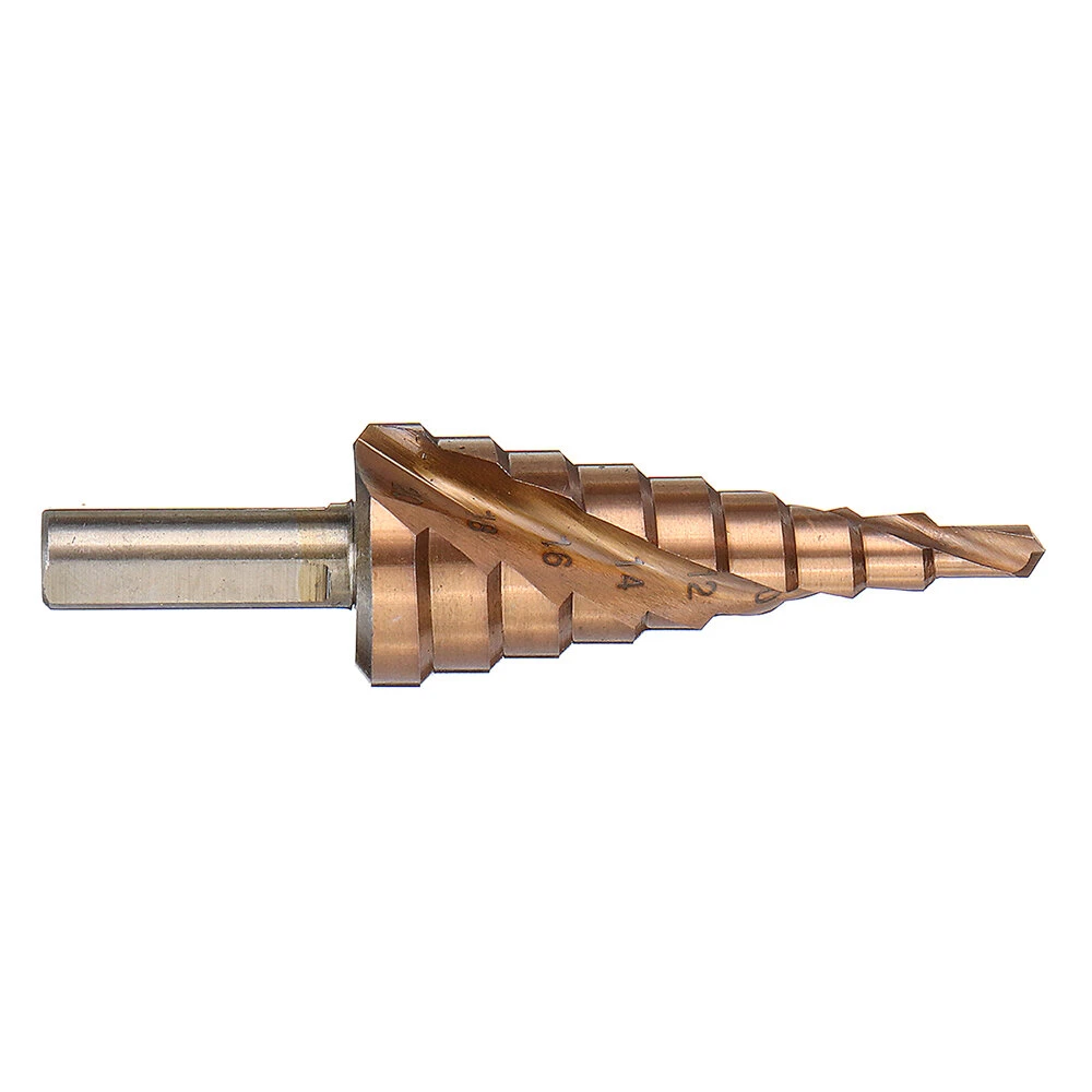 M35 Cobalt Step Drill Bit | 4-12mm, 4-20mm, 4-32mm Sizes | For Stainless Steel - Image 4