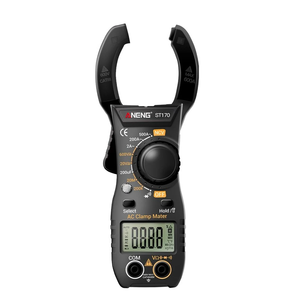 ANENG ST170 Digital Clamp Meter | 1999 Counts AC Current NCV Tester - Image 4