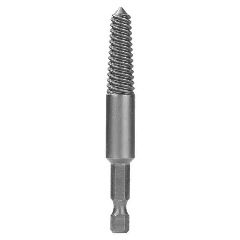 Drillpro 5Pcs Screw Extractor Set | Hex Shank for Damaged & Broken Bolts - Image 3