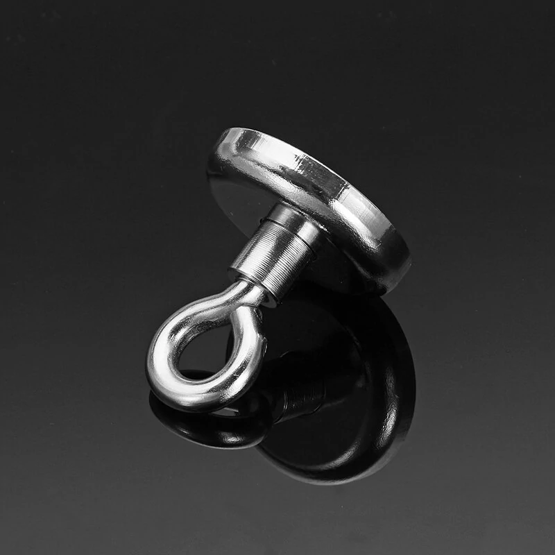 Effetool 36mmx40mm 50kg Recovery Magnet - Metal Detector Claw Hook for Fishing - Image 3