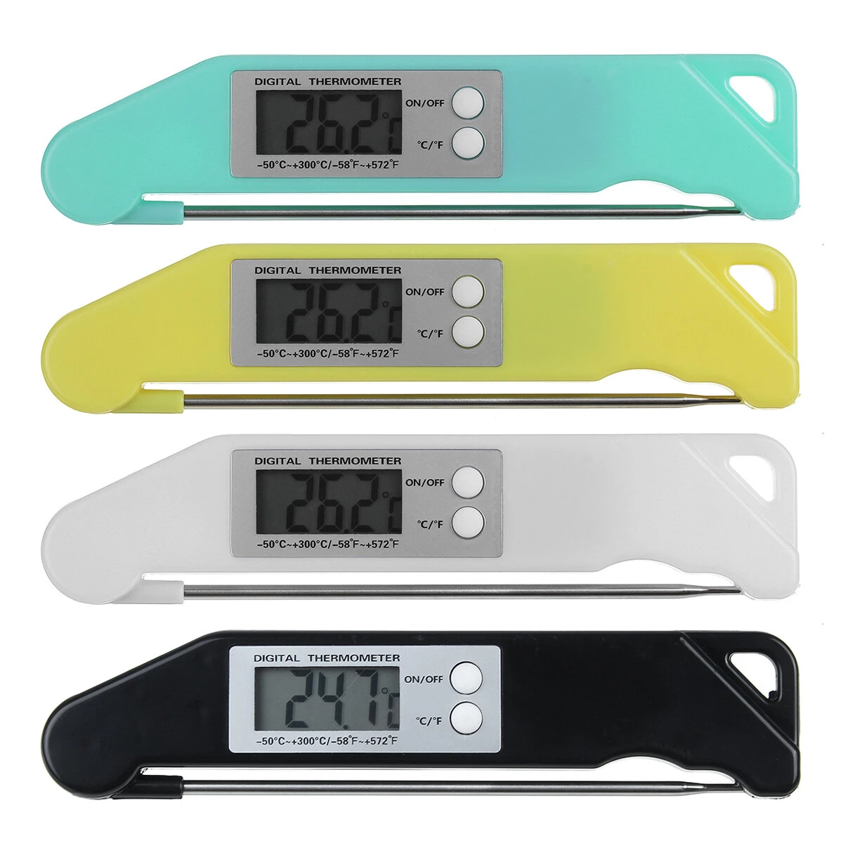 Instant Digital Food Thermometer - Meat Probe for Cooking BBQ & Kitchen - Image 2