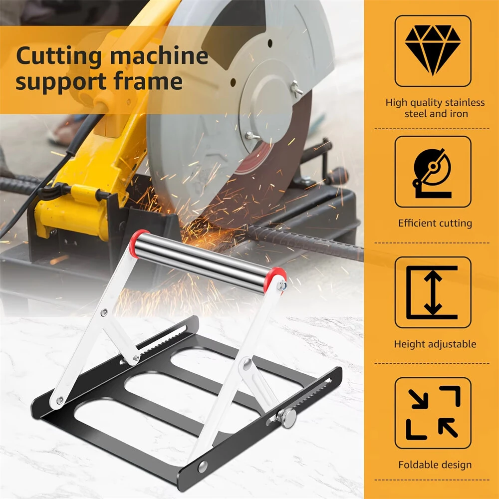 Multifunctional Cutting Machine Tripod | 55-135mm Adjustable Material Rack & Support Bracket - Image 2