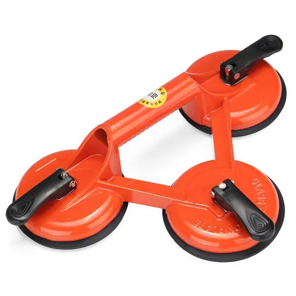 Heavy Duty 3 Suction Cup Glass Lifter - 145kg Capacity Carrier Tool - Image 3