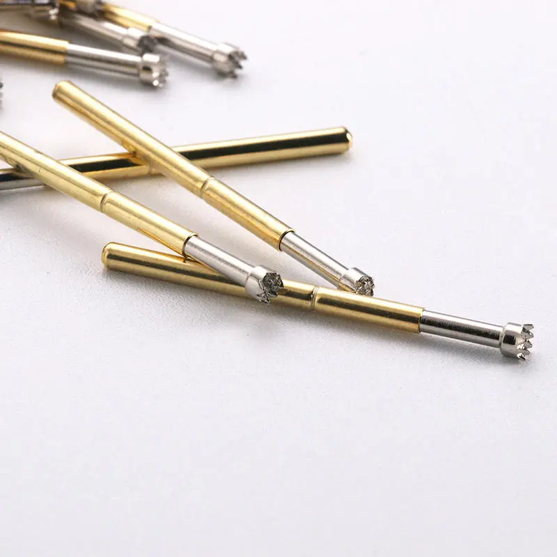 P125-H Plum Probe Nine Tooth Test Needle | 100 Pcs Spring Thimble Kit for PCB Testing - Image 2