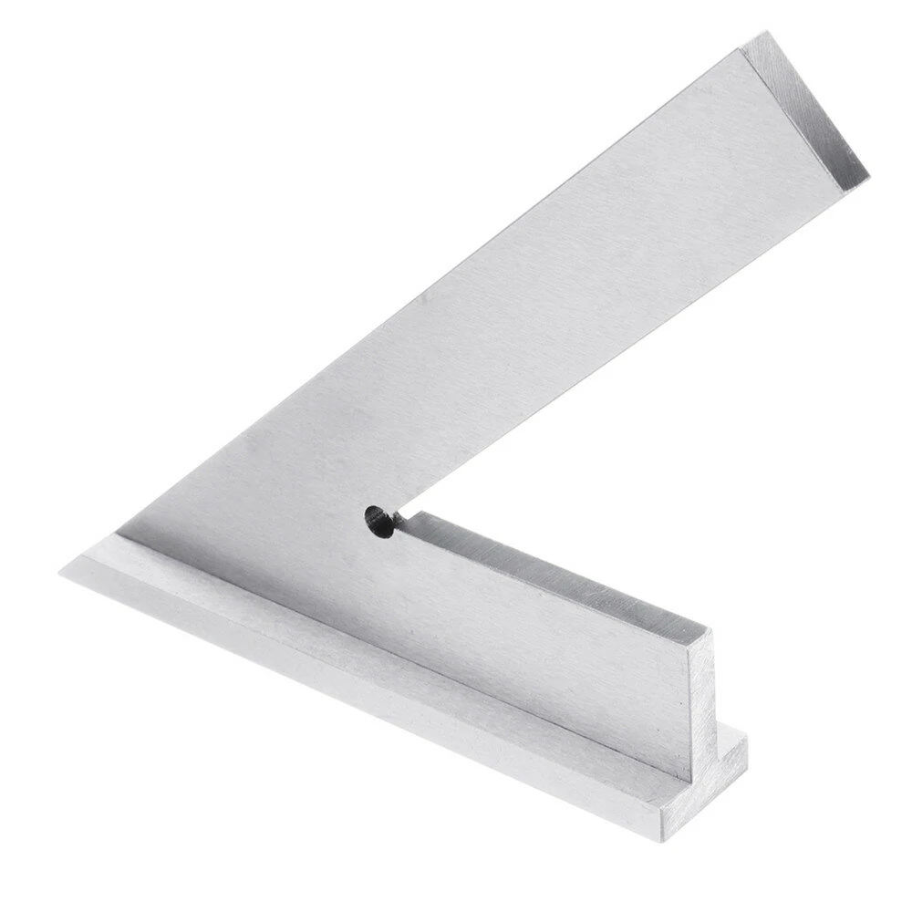 ENJOYWOOD 45 Degree Miter Angle Corner Ruler - Stainless Steel Wide Base Gauge - Image 2