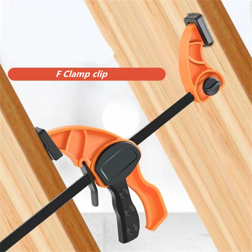 Quick Lock F Clamp Kit - 6 Inch Heavy Duty Woodworking Bar Clamps - Image 2