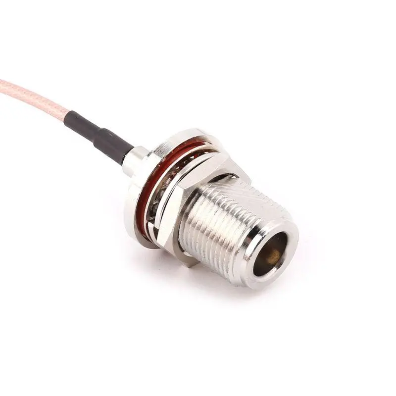 RG316 RF Coaxial Cable - 2m N Female to SMA Male Pigtail Jumper - Image 2