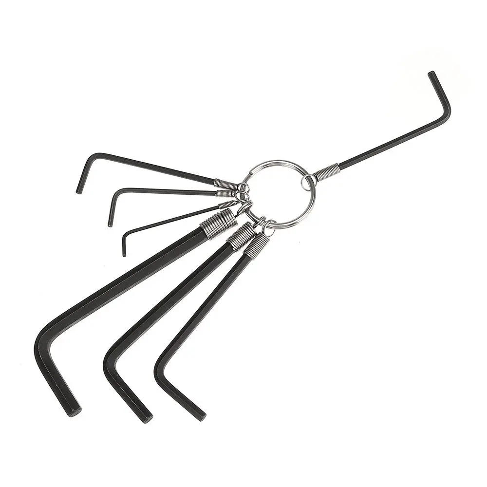 JETECH 7Pcs Hex Key Wrench Set on a Ring | Metric Allen Keys - Image 4