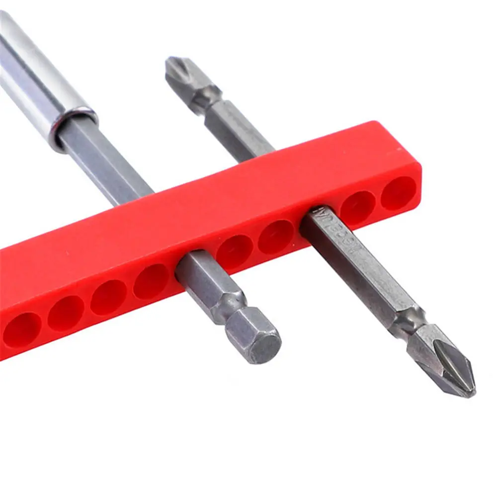5Pcs Hex Shank Screwdriver Bit Holder - 6 or 10 Hole Storage Tool - Image 2