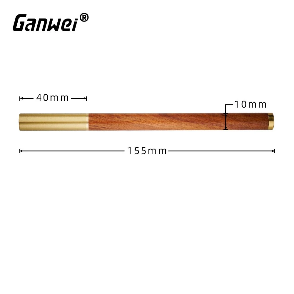 Woodcut Knife Wood Carving Tool - Brass Scribe Pen with 10 Blades | Craft Cutter - Image 5
