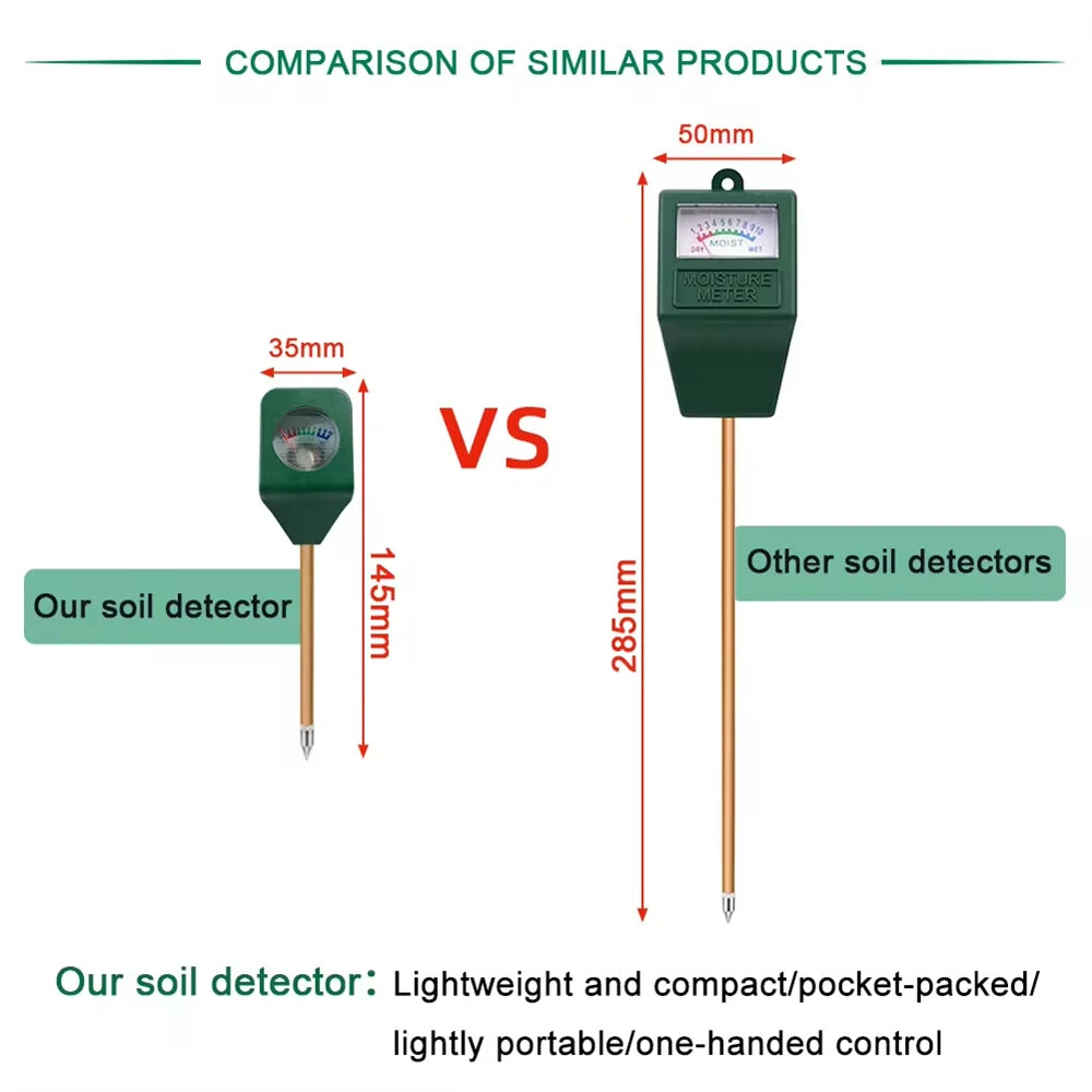 Mini Soil Moisture Meter - 145mm Portable Hygrometer for Indoor Potted Plants - Image 5