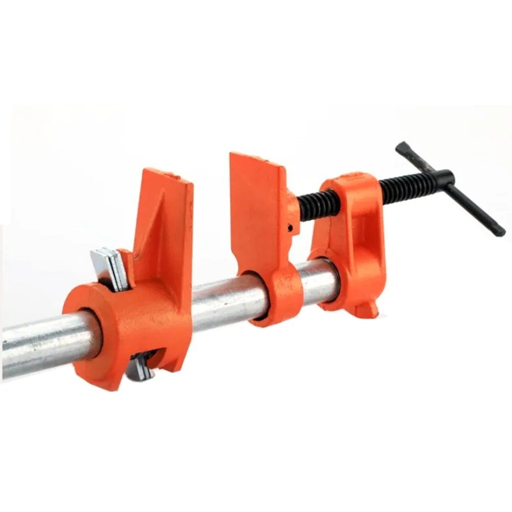 Jorgensen 3/4 Heavy Duty Pipe Clamp - Quick Release Cast Iron Fixture for Woodworking - Image 3