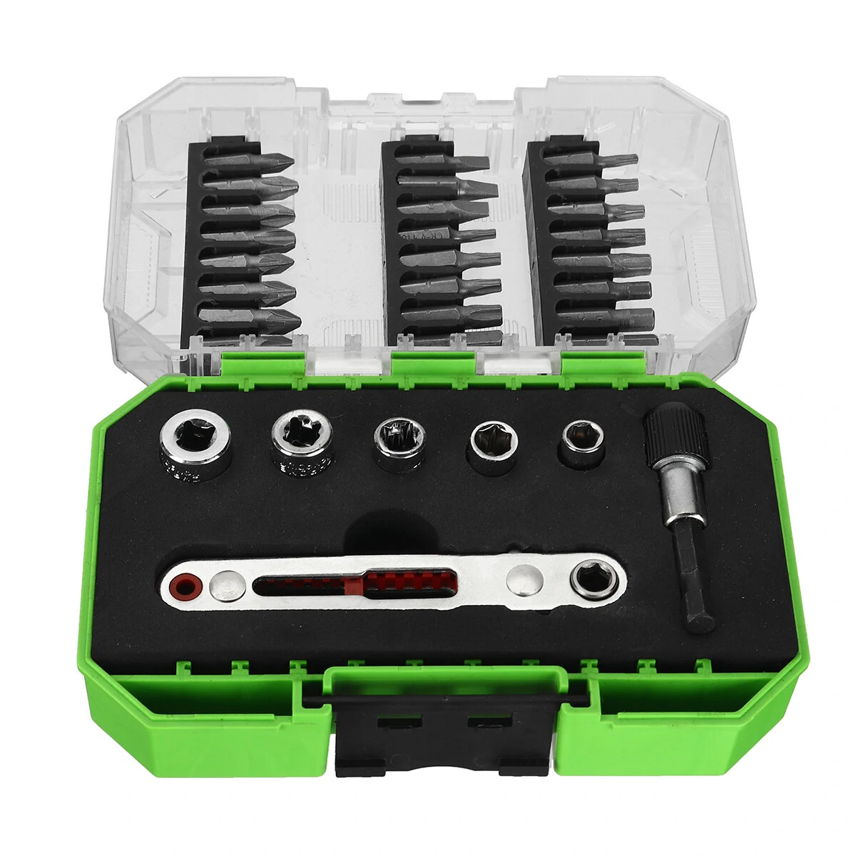 Craftsman 31-in-1 Screwdriver Set | Mini Ratchet with Socket Bits & Wrench - Image 2