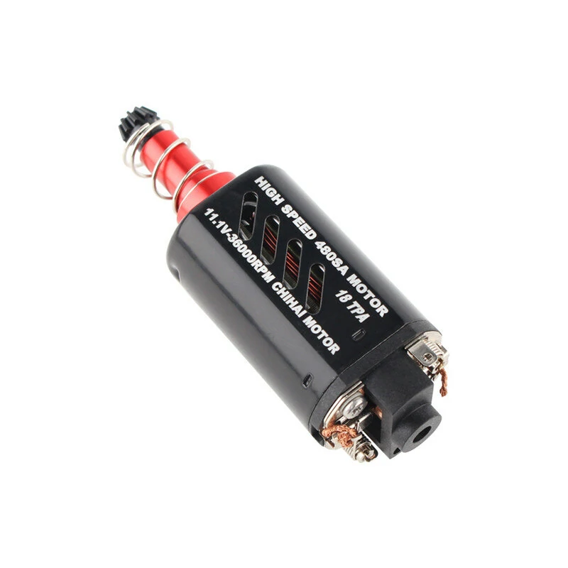CHIHAI CHF-480SA Airsoft Motor - 138W High Speed 36000RPM | 18TPA For Ver.2 Gearbox - Image 4