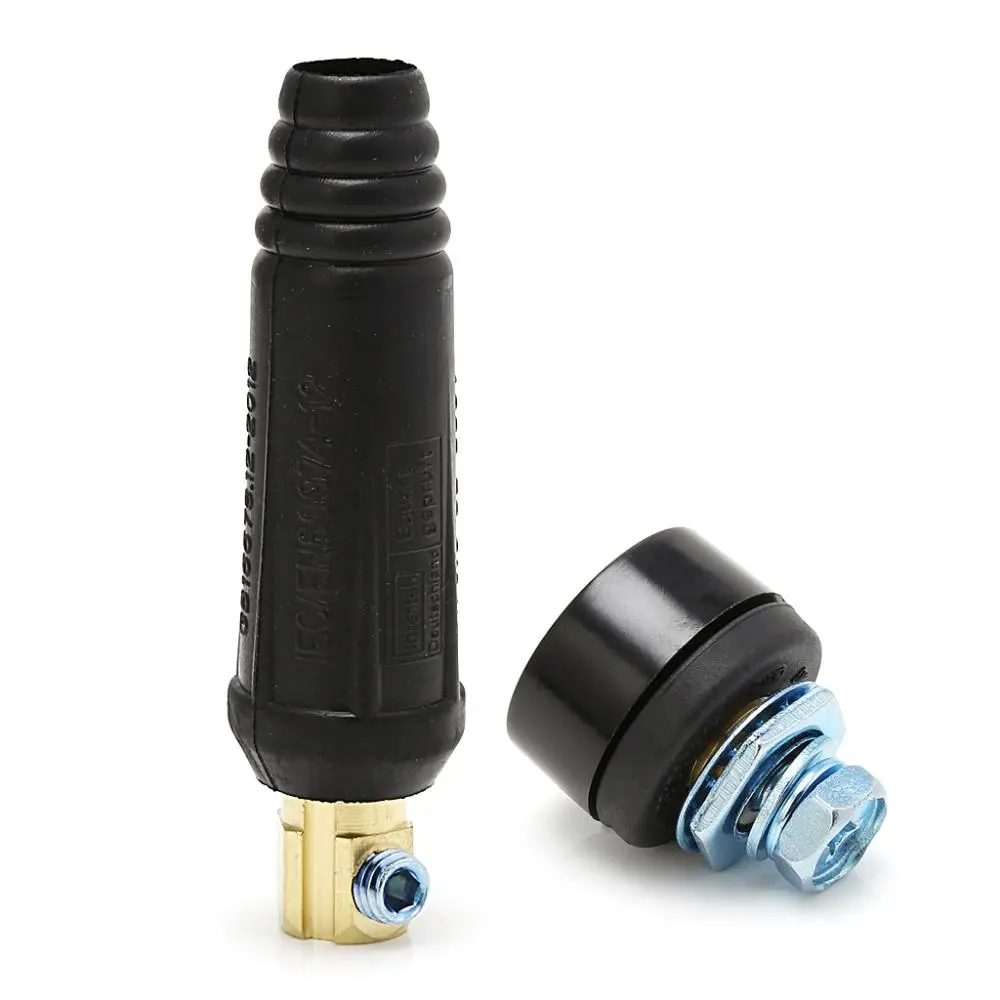 European Electric Welding Machine Tools - 200A Rapid Fitting Connectors 10-25mm | Male & Female - Image 3