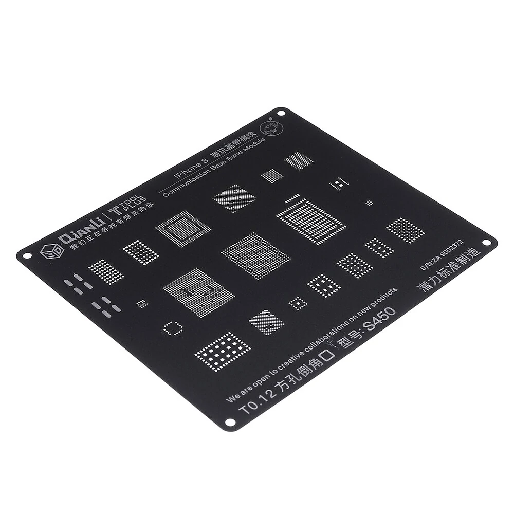 Qianli S450 BGA Reballing Stencil | For iPhone 5-8 Plus & 7G | Repair Tool - Image 4