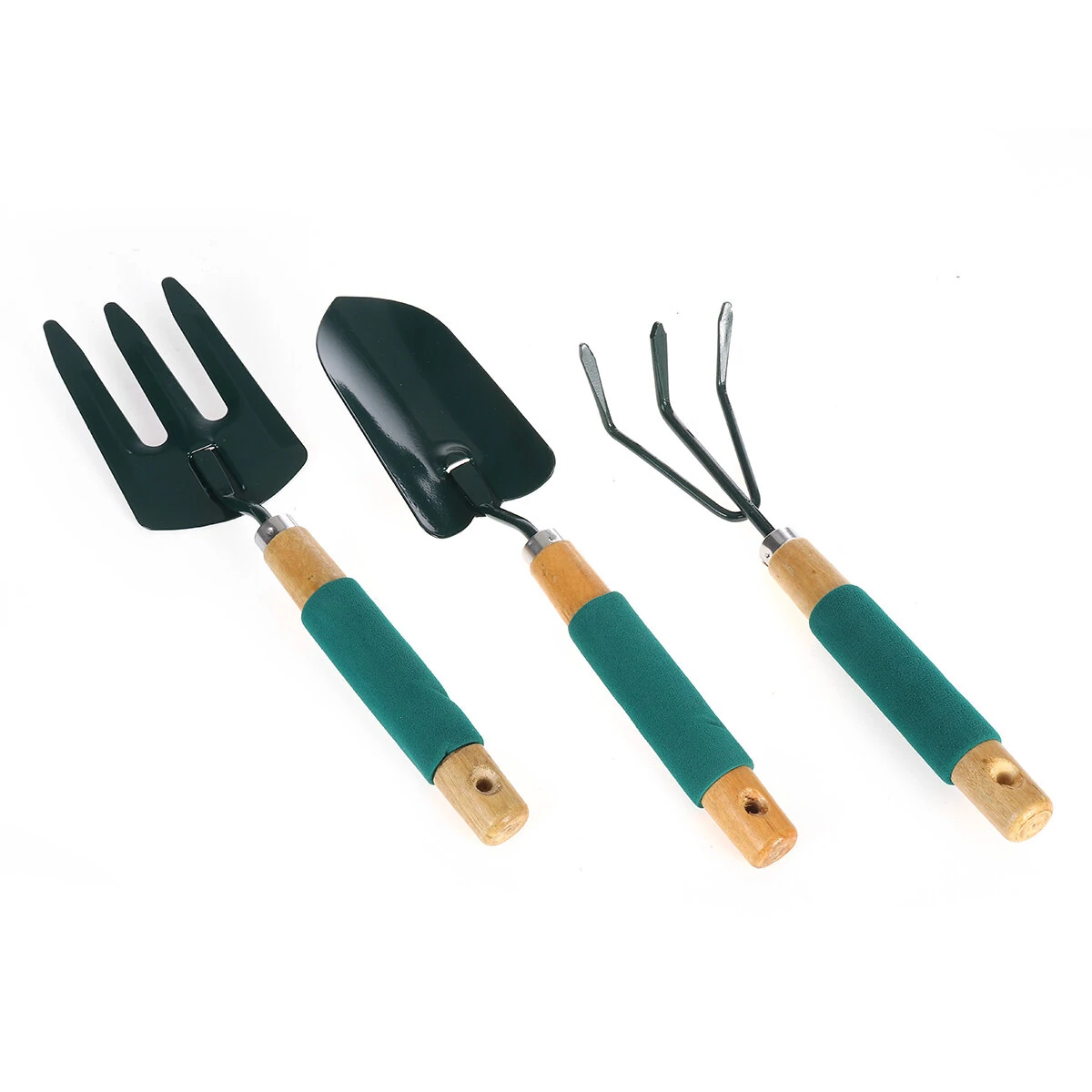 3Pcs Mini Gardening Tool Set - Durable Shovel Rake & Spade for Plant Pots - Image 4