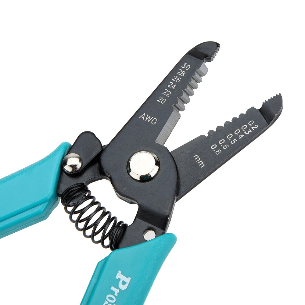 Pro'skit 8PK-3001D Wire Stripper | 0.2-0.8mm Cable Cutter & Precision Pliers - Image 5