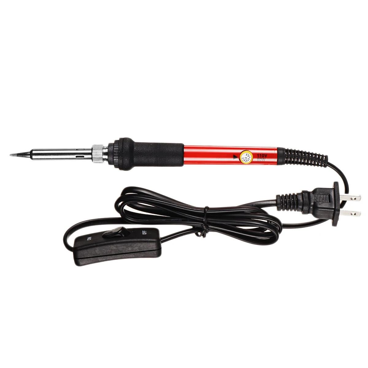 82PCS 60W Adjustable Temperature Electric Soldering Iron Kit - 110V~240V | DIY Welding - Image 2