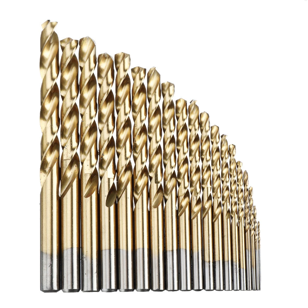 Drillpro DB-TD13 M35 Cobalt Drill Bit Set | Titanium Coating | for Stainless Steel Metal Wood - Image 3