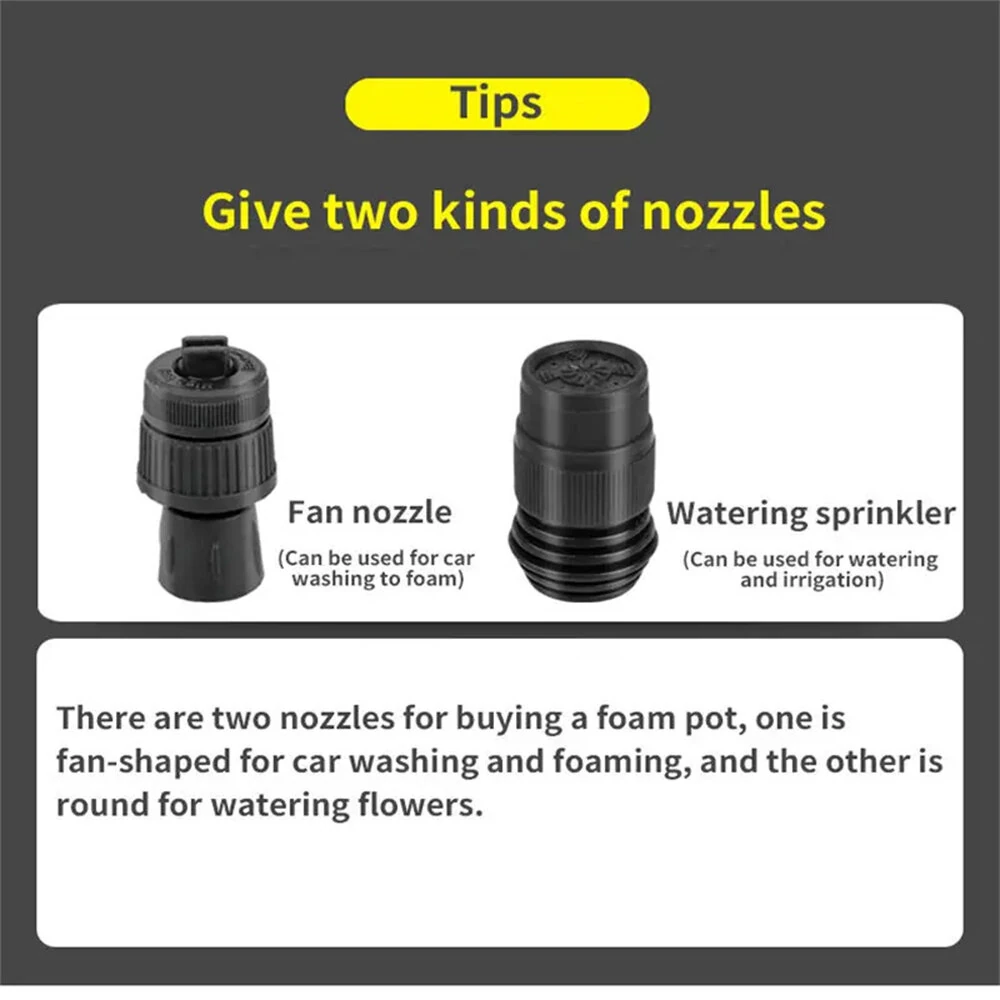 2L Foam Watering Can | HDPE Air Pressure Sprayer for Car Wash & Garden - Image 5