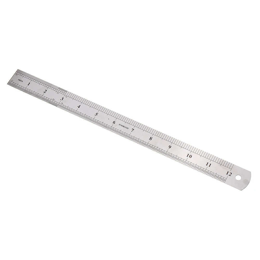 Drillpro CX300-2 300mm Marking Ruler | 45/90 Degree Adjustable Metric & Inch Scribe - Image 4