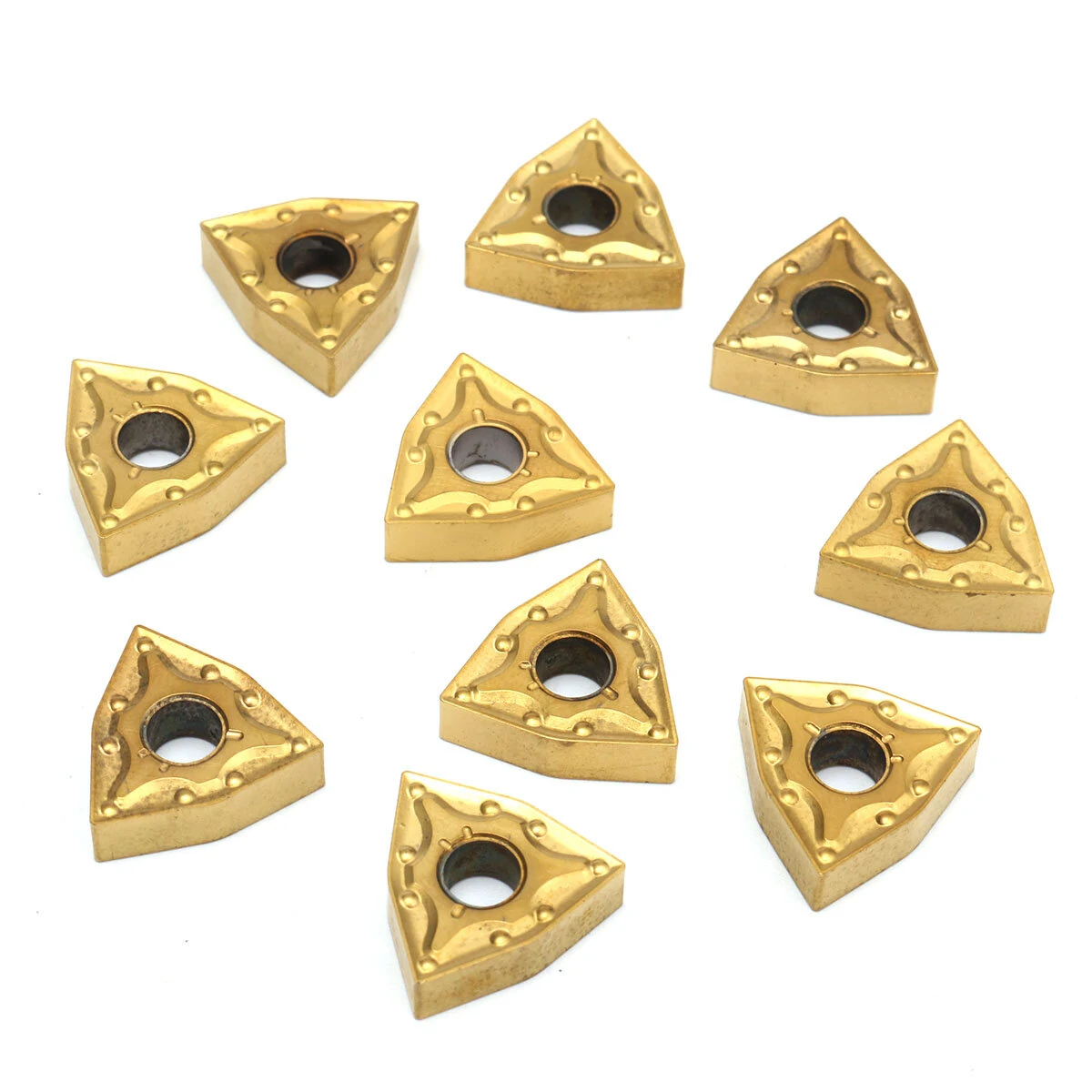 Drillpro 10pcs WNMG080404 Carbide Inserts | For Lathe Turning & Threading - Image 3