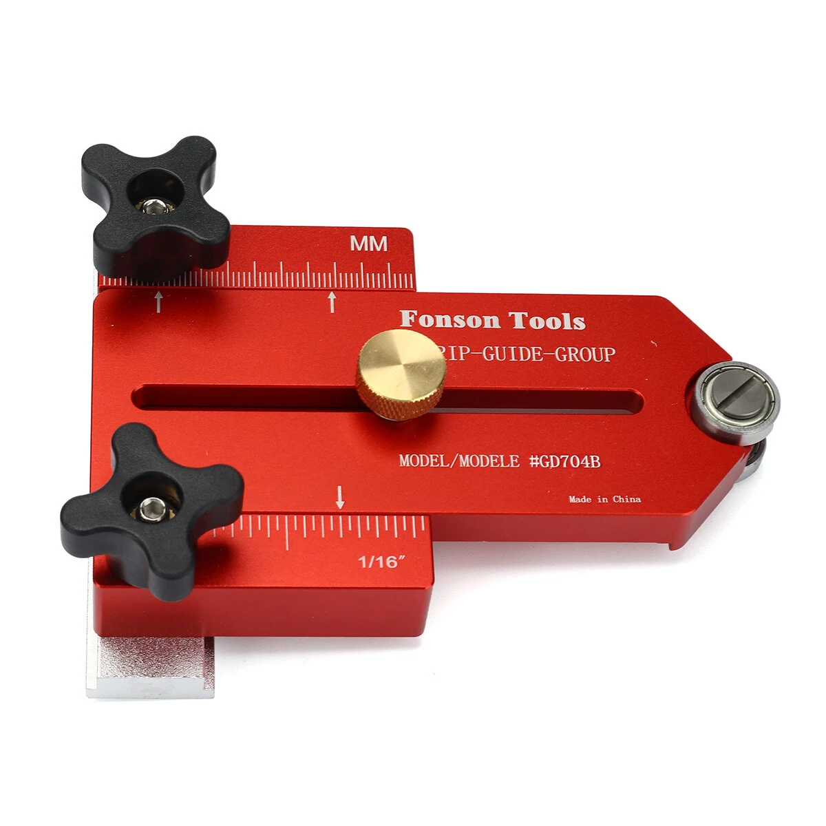 FONSON Upgrade Thin Rip Guide | Extended Table Saw Fence | T-Track Workbench Guide - Image 5