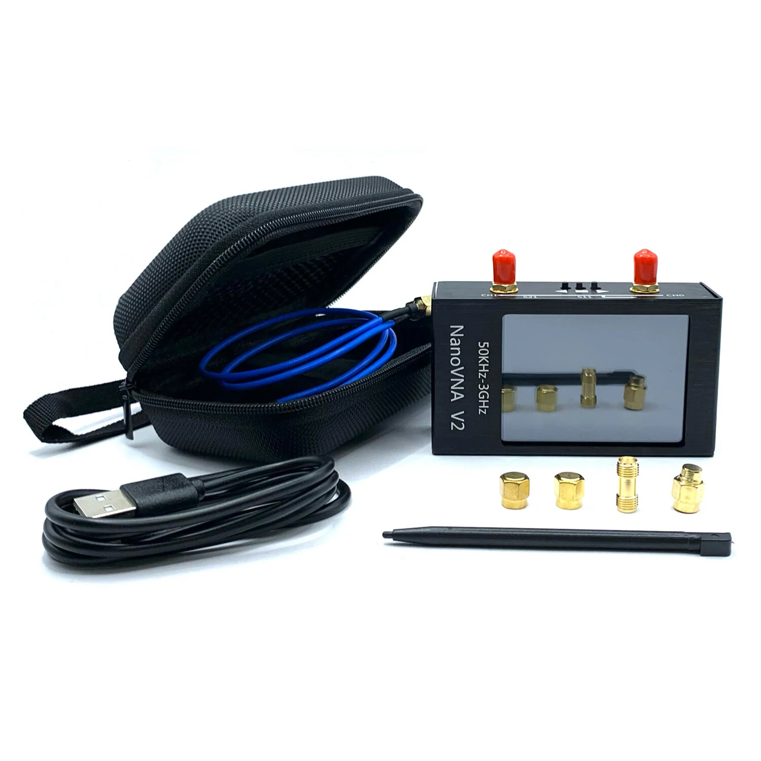 NanoVNA V2 3GHz Vector Network Analyzer | 70dB Dynamic Range, 2.8 Display & Cal Kit - Image 2