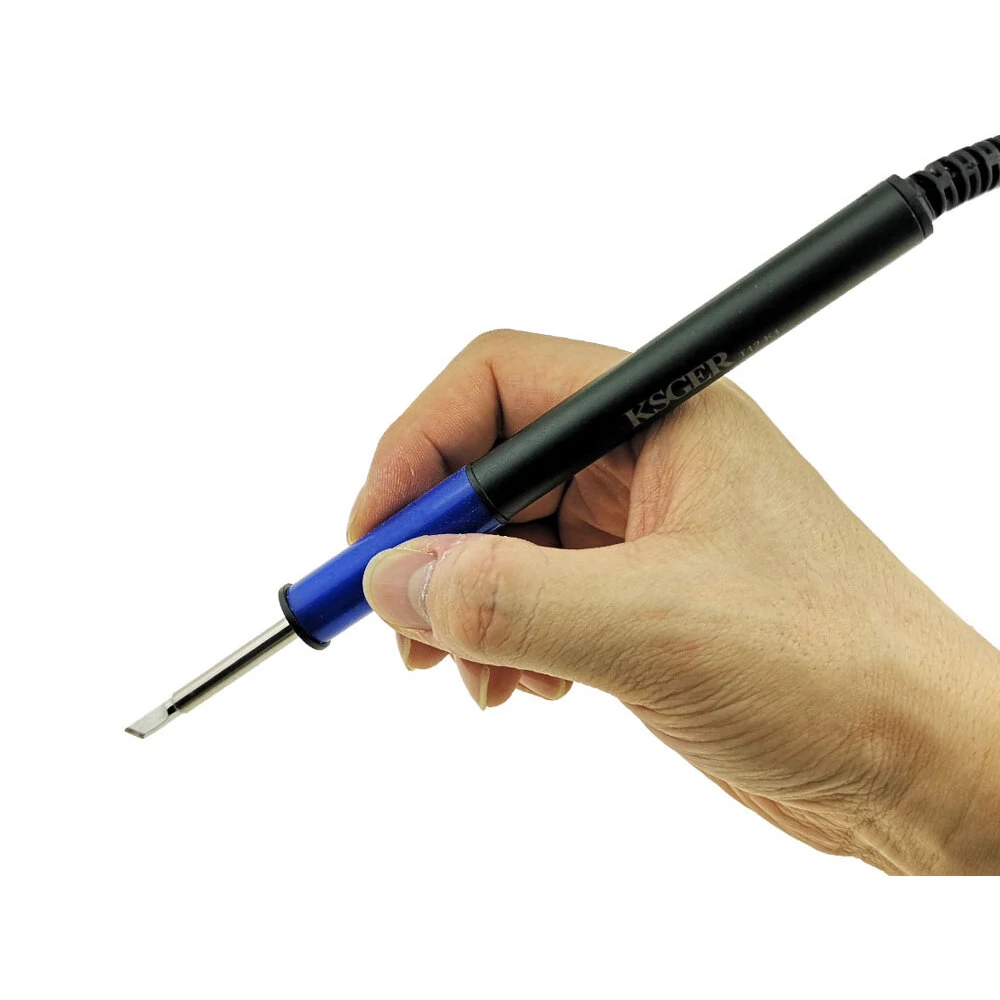 KSGER T12 Soldering Iron Handle | STM32 OLED DIY Pen | Silicone Grip Welding Tip - Image 4